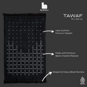 Sajadah Premium Motif Tawaf-Reguler Size